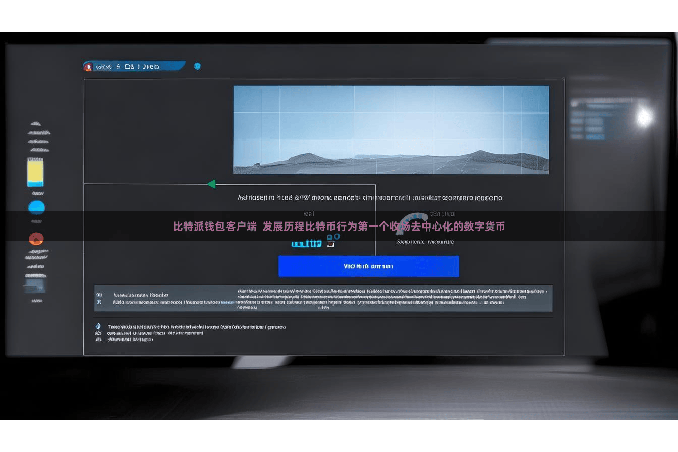 比特派钱包客户端  发展历程比特币行为第一个收场去中心化的数字货币