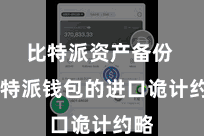 比特派资产备份  比特派钱包的进口诡计约略